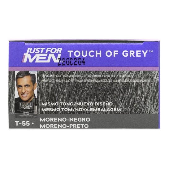 Just For Men Touch of Grey tratamiento colorante gradual moreno-negro 40g