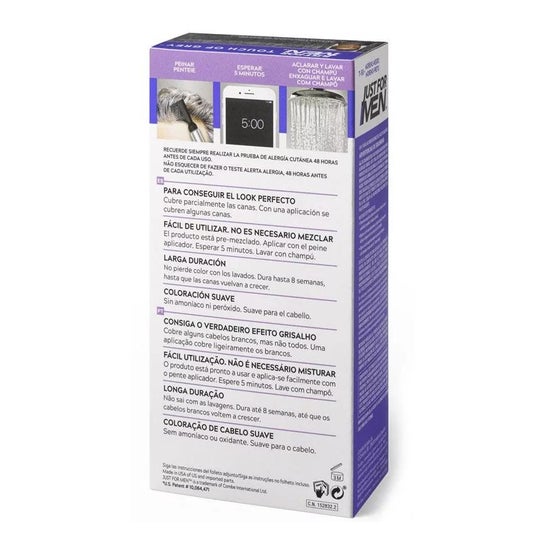 Just For Men Touch of Grey tratamiento colorante gradual moreno-negro 40g