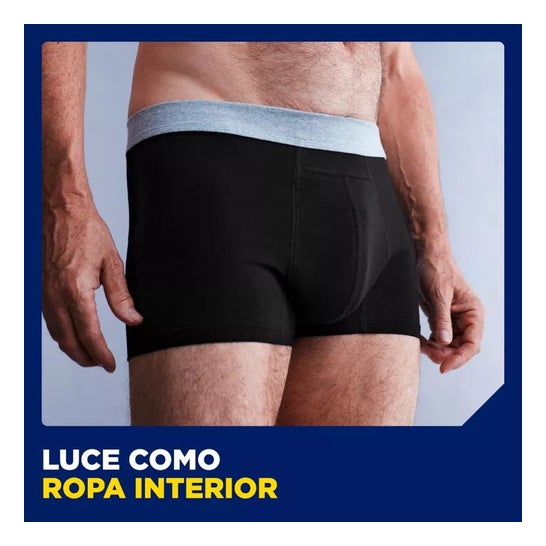 Tena Men Boxer Lavable Negro L 1ud
