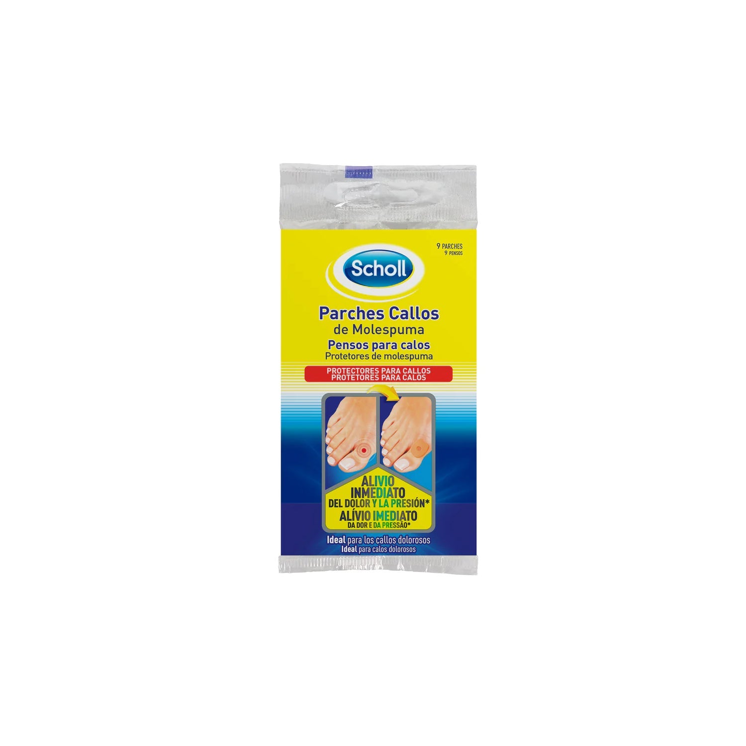 Scholl Parches Callos de Molespuma 9uds