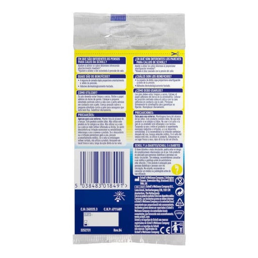 Scholl Parches Callos de Molespuma 9uds