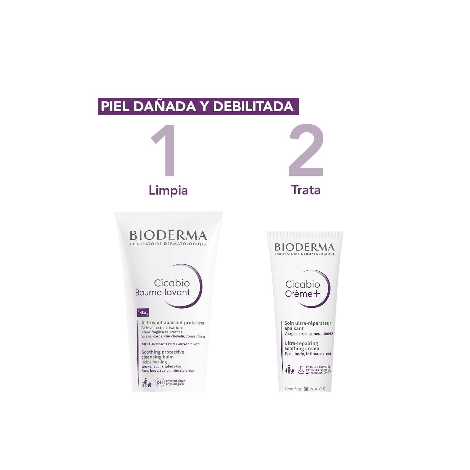 Bioderma Cicabio Crème+ Crema Calmante Ultra Reparadora 40ml