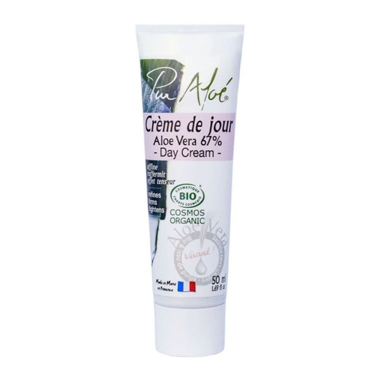 Crema facial de Aloe Puro 67% Aloe Vera 50 Ml
