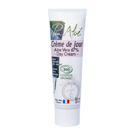 Crema facial de Aloe Puro 67% Aloe Vera 50 Ml