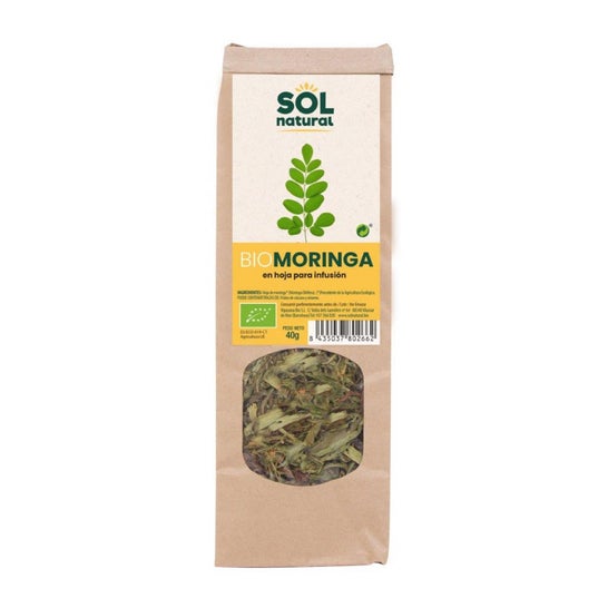 Solanatural Moringa en Hoja para Infusión Bio 40 g