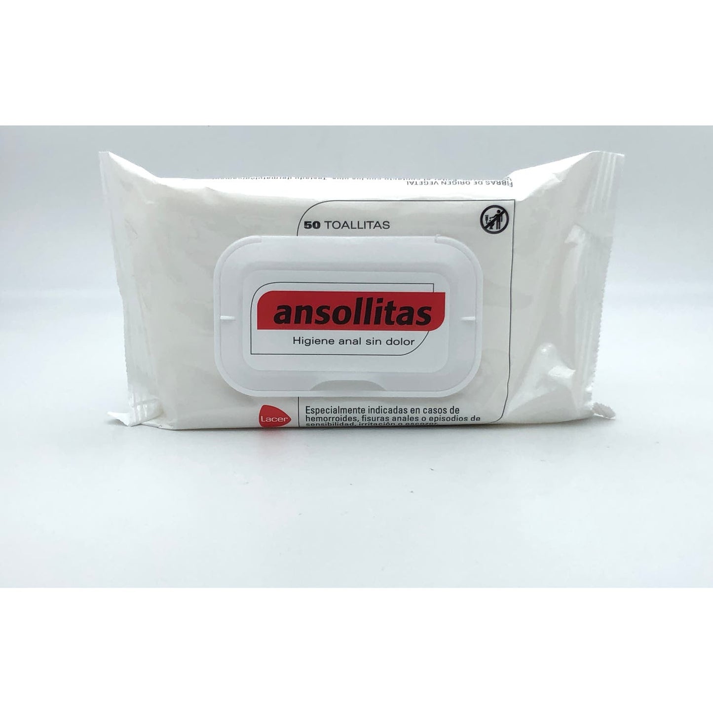 Ansollitas Toallitas de Higiene Anal 50uds
