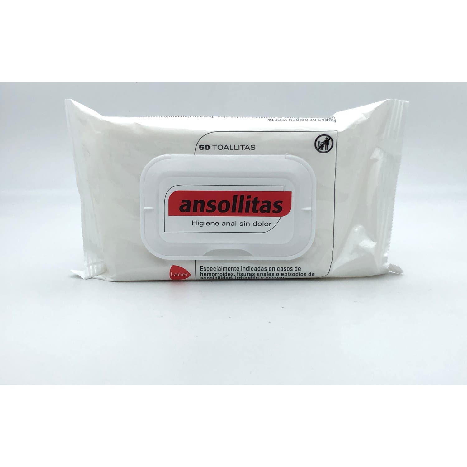 Ansollitas Toallitas de Higiene Anal 50uds