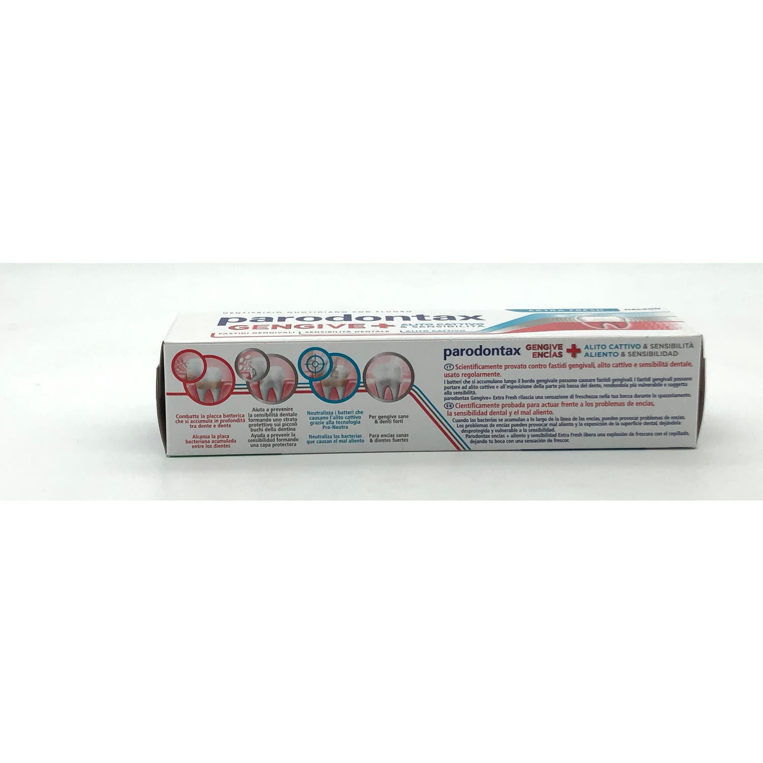Parodontax Encías + Aliento & Sensibilidad Extra Fresh 75ml