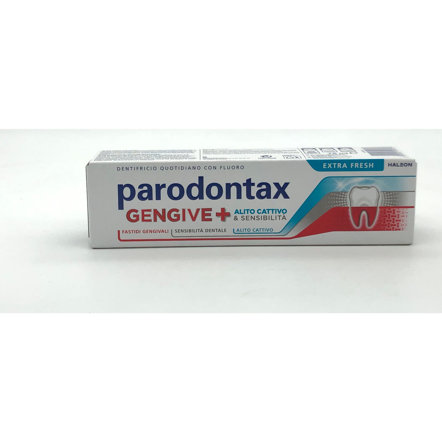 Parodontax Encías + Aliento & Sensibilidad Extra Fresh 75ml