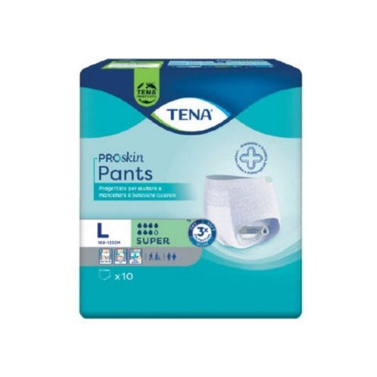 Tena Pants Super Pañal Talla L 10uds