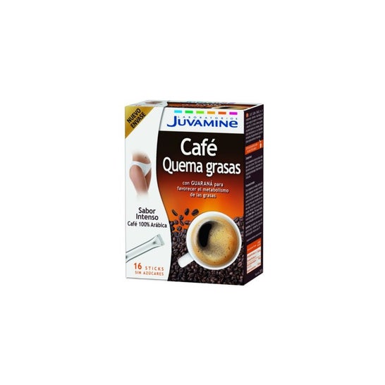 Juvamine Café Quema Grasas Sin Azúcares 16 Sticks