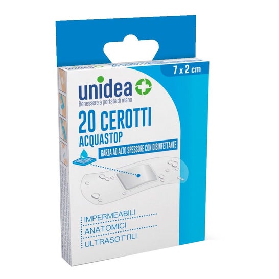 Unidea AcquaStop Parches Mediano 7x2cm 20uds