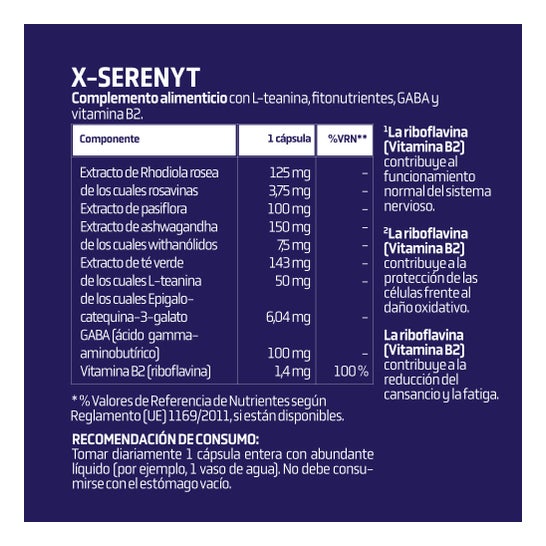 Splmnt X-Serenyt 30 caps