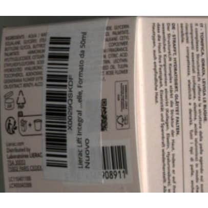 Lierac Lift Integral Crema de Día Reafirmante Recambio 50ml