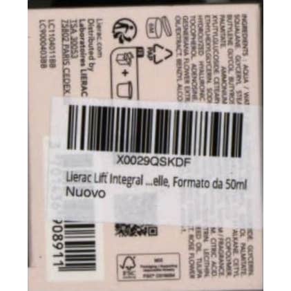 Lierac Lift Integral Crema de Día Reafirmante Recambio 50ml