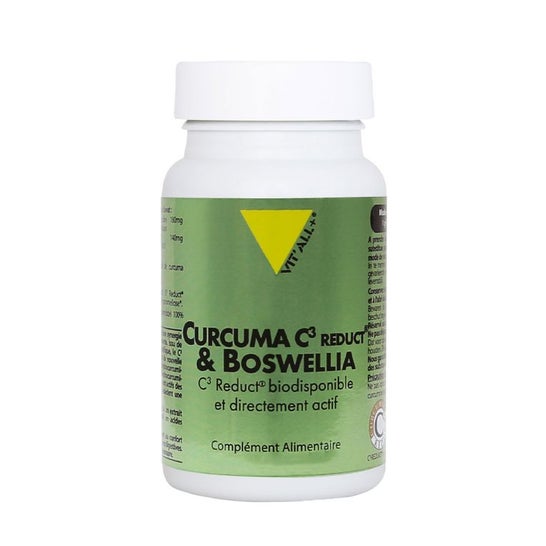 Vit'all+ Cúrcuma C3 Reducida + Boswellia 30 Perlas
