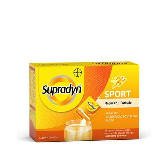 Supradyn Sport Magnésio + Potássio 24 Saquetas