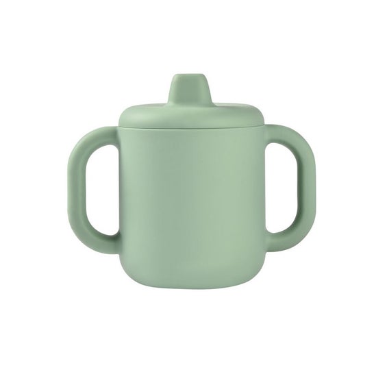 Béaba Taza Aprendizaje Silicona Verde Salvia 1ud