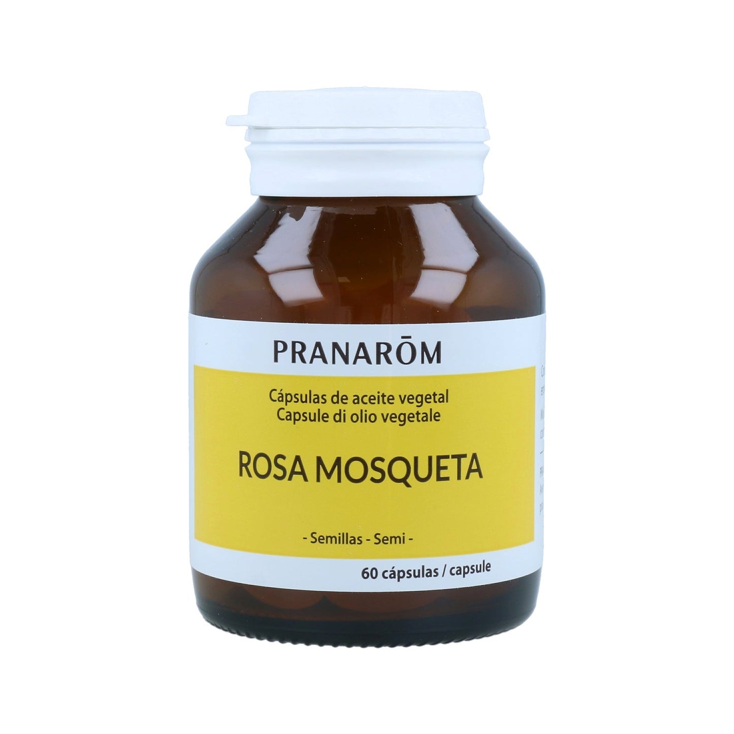 Pranarôm Cápsulas de Aceite Vegetal Rosa Mosqueta 60caps