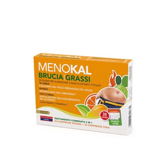Vital Factors Italia Menokal Quemador de Grasas 60comp