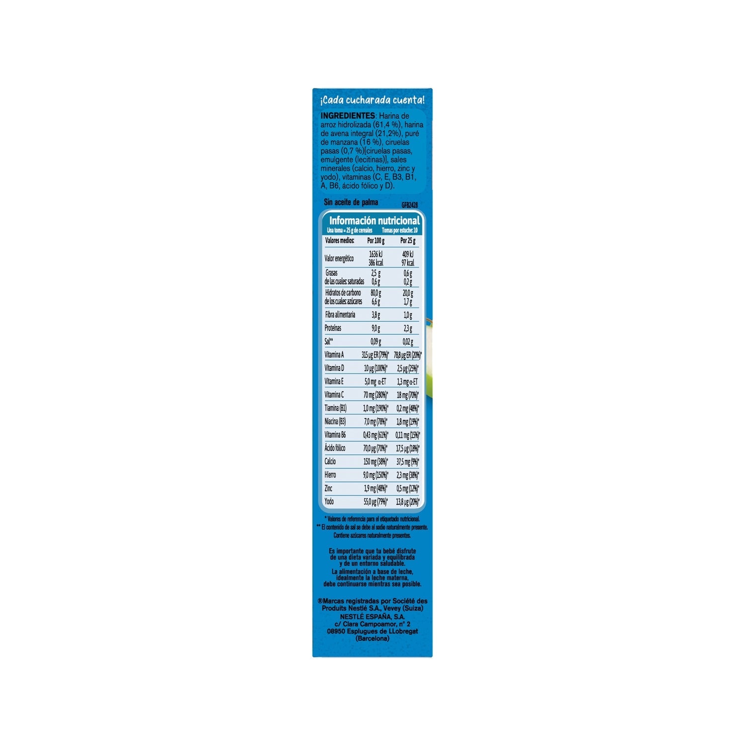Gerber Expert Care Arroz y Avena con Manzana 250g