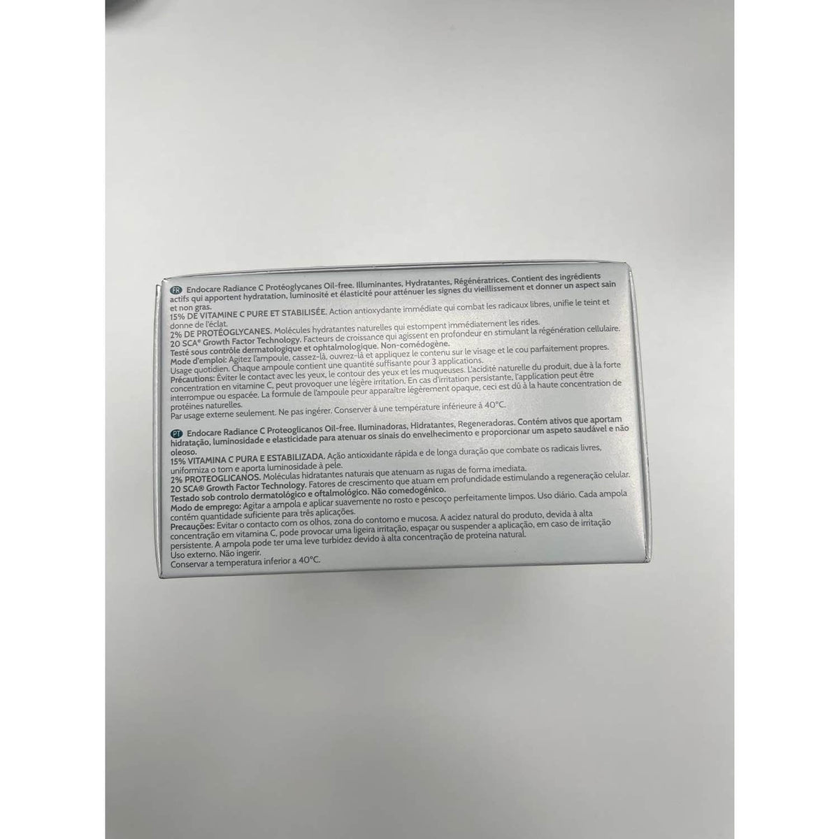 Endocare Radiance C Proteoglicanos Oil Free 30amp