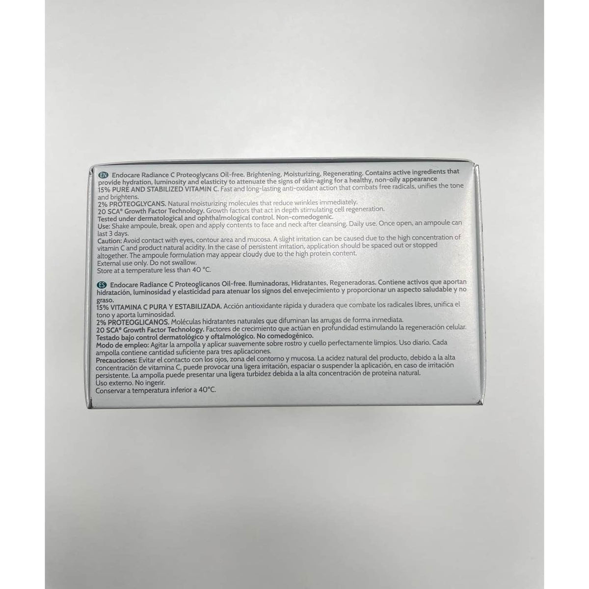 Endocare Radiance C Proteoglicanos Oil Free 30amp