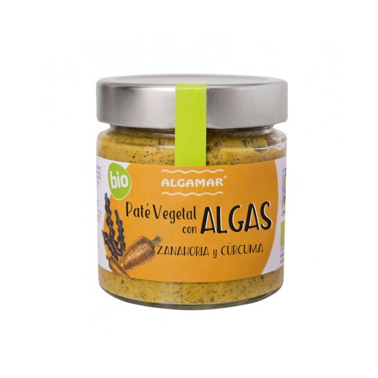 Algamar Paté Algas Zanahoria Cúrcuma 180 g