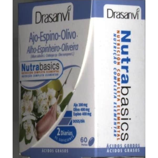 Drasanvi Ajo Espino Olivo 60 perlas
