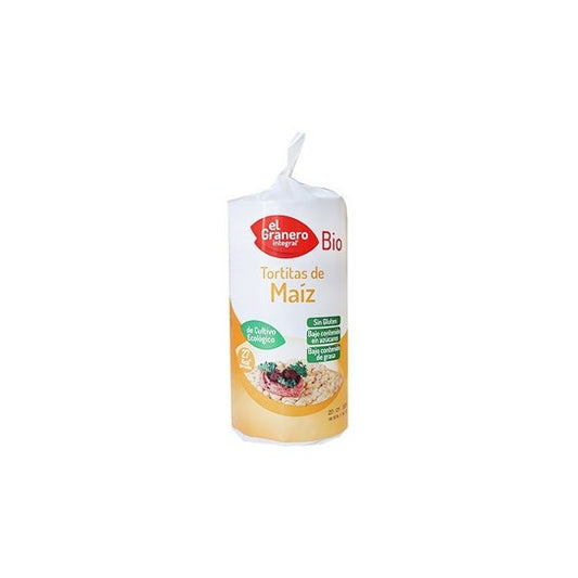 El Granero Integral Tortitas Maíz Sin Gluten Eco 130g