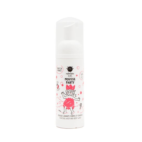 Nailmatic Kids Espuma de Ducha Fiesta Fresa 150 ml
