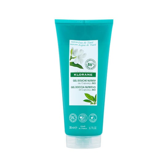 Klorane Gel de Ducha Agua de Tiaré 200 ml