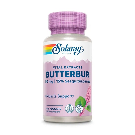 Solaray Butterbur Root Extract 50 mg 60 caps