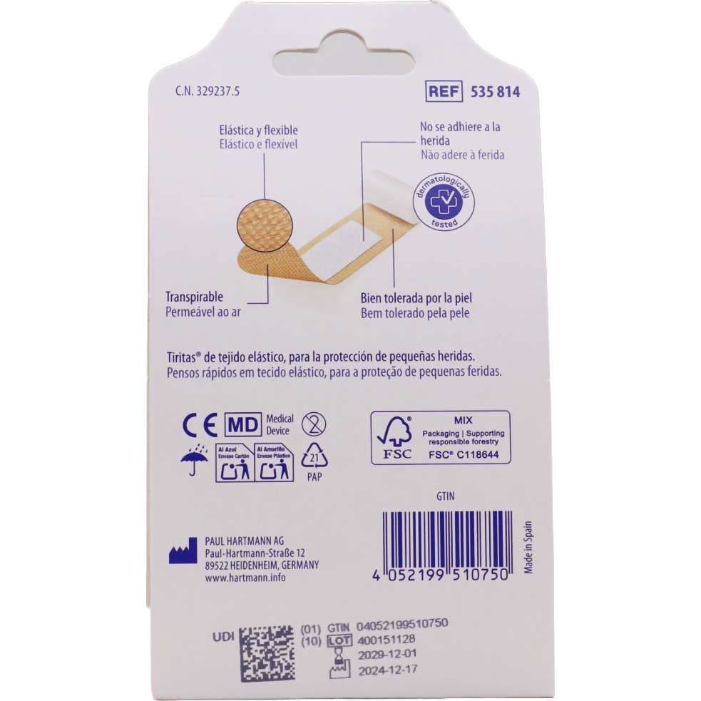 Tiritas Apositos Rapid Flexible 20uds
