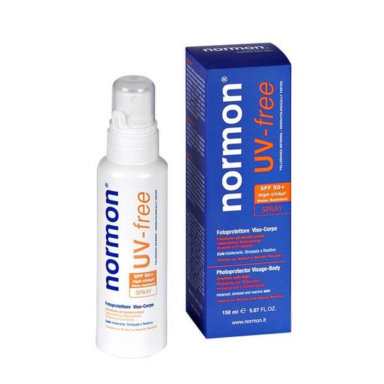 Normon UV Free Spray Facial Corporal SPF50+ 150ml