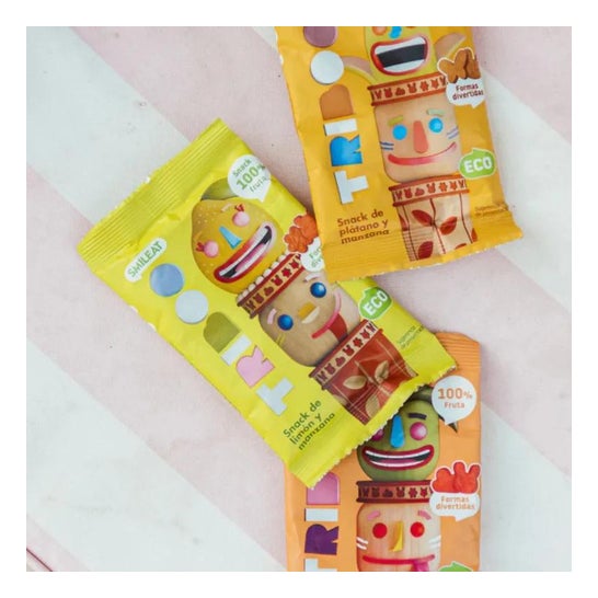 Smileat Triboo Snack Ecológico de Limón y Manzana 25g