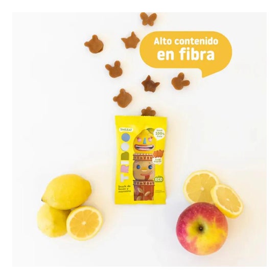 Smileat Triboo Snack Ecológico de Limón y Manzana 25 g