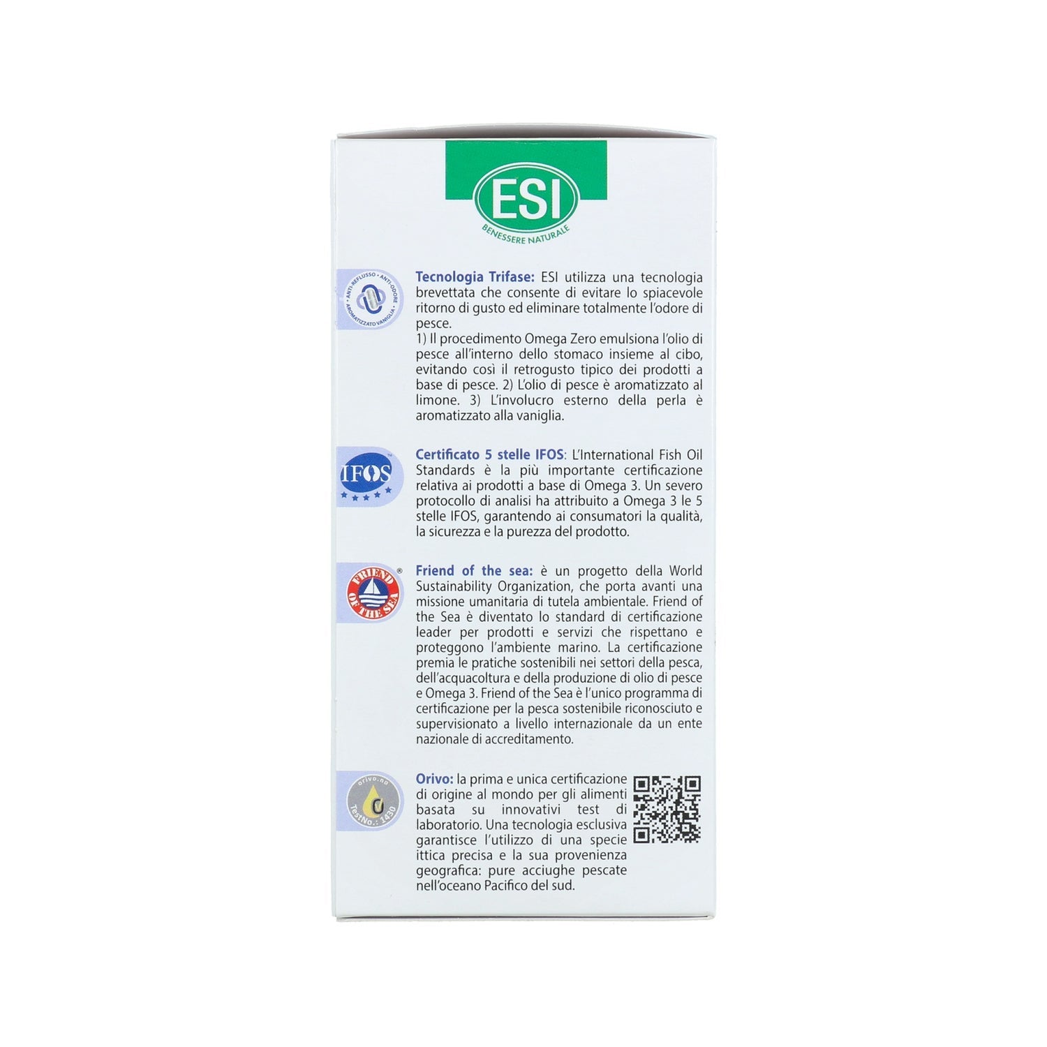 ESI Omega 3 Extra Pure 120 Perlas