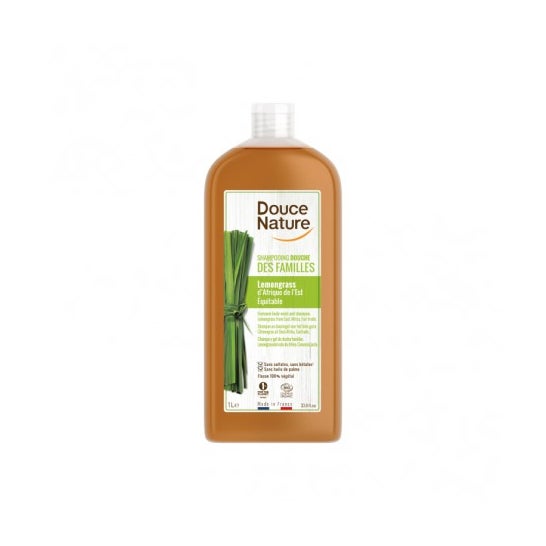 Douce Nature Champú gel Lemongrass Citronela Bio 1 L