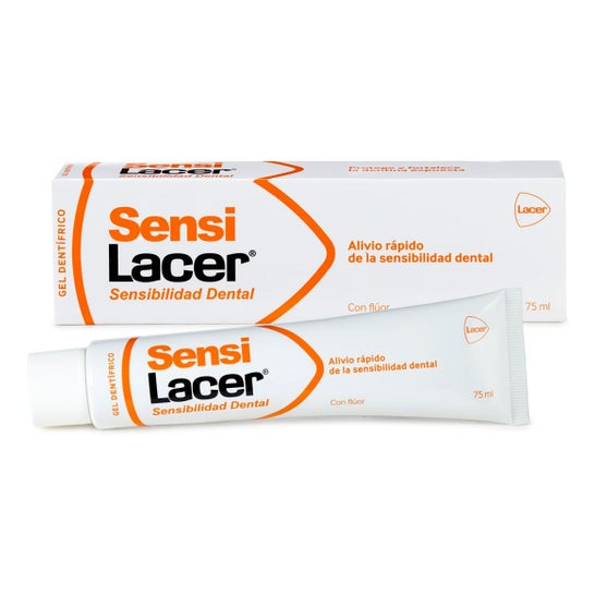 Lacer SensiLacer Sensibilidad Dental Gel Dentífrico con Flúor 75ml
