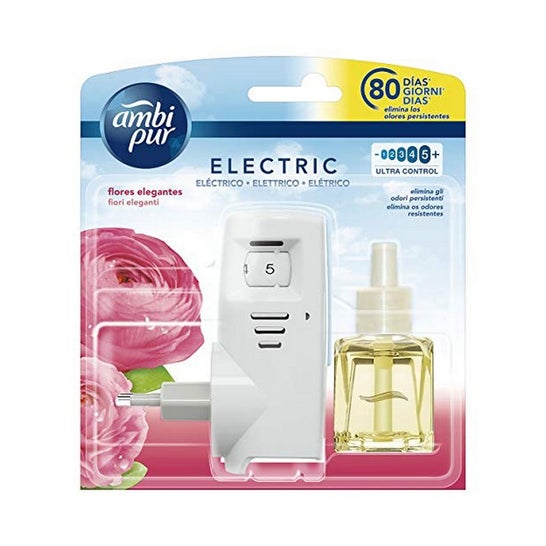 Ambi Pur Electrico Ambientador Completo Elegante 215ml