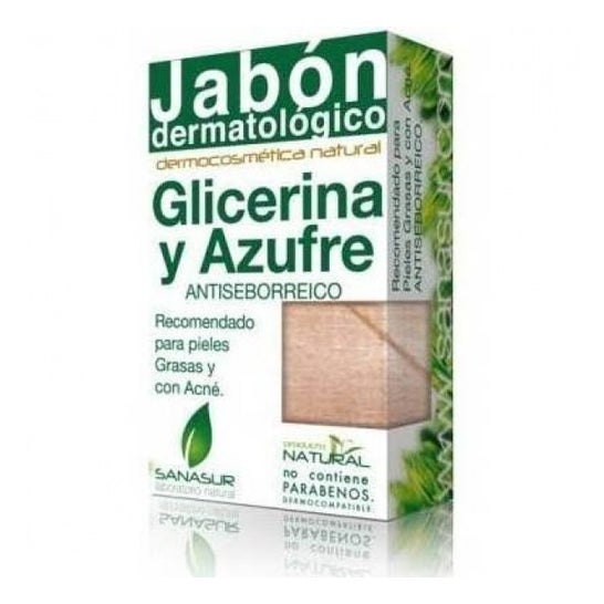 Sanasur Jabón Glicerina Azufre 100 g
