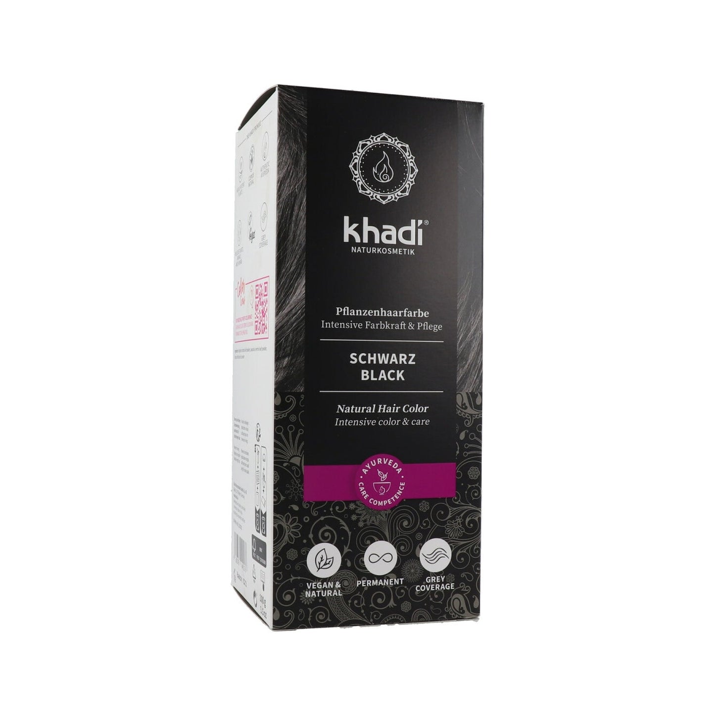 Khadi Tinte Negro Herbal 100% Vegetal 100g