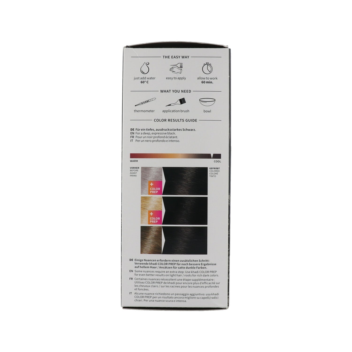 Khadi Tinte Negro Herbal 100% Vegetal 100g