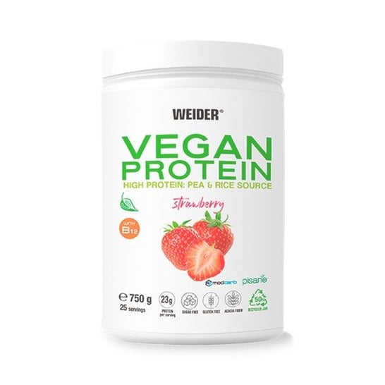 Weider Vegan Protein Fresa 750 g