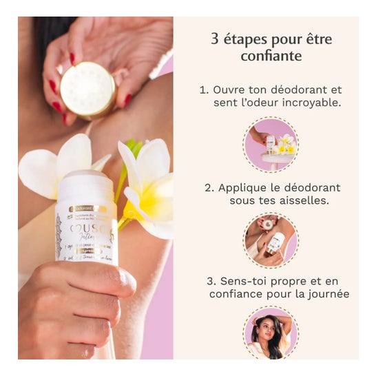 Musc Intime La Rayonnante Desodorante Natural con Monoï Oriental 50g