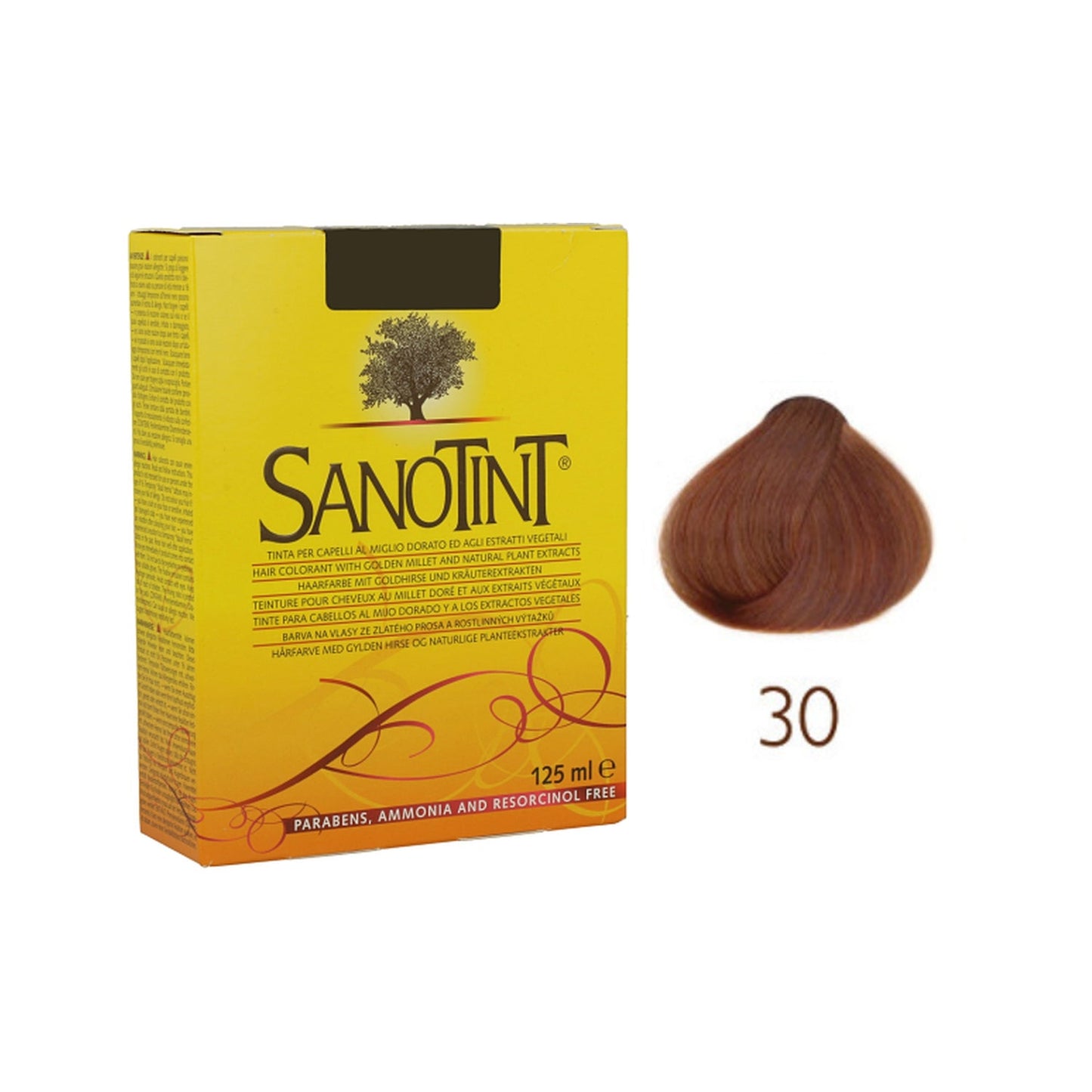 Santiveri Sanotint Tinte Classic 30 Rubio Calido Oscuro 125ml