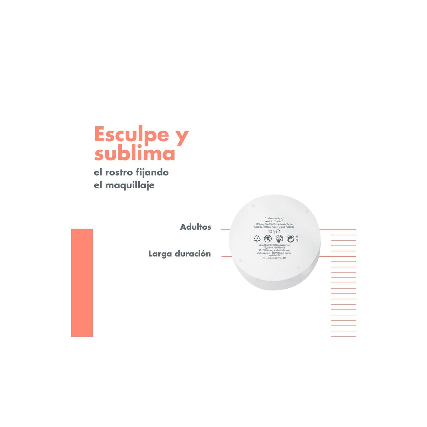 Avène Couvrance Polvos mosaico Buena Cara 10g