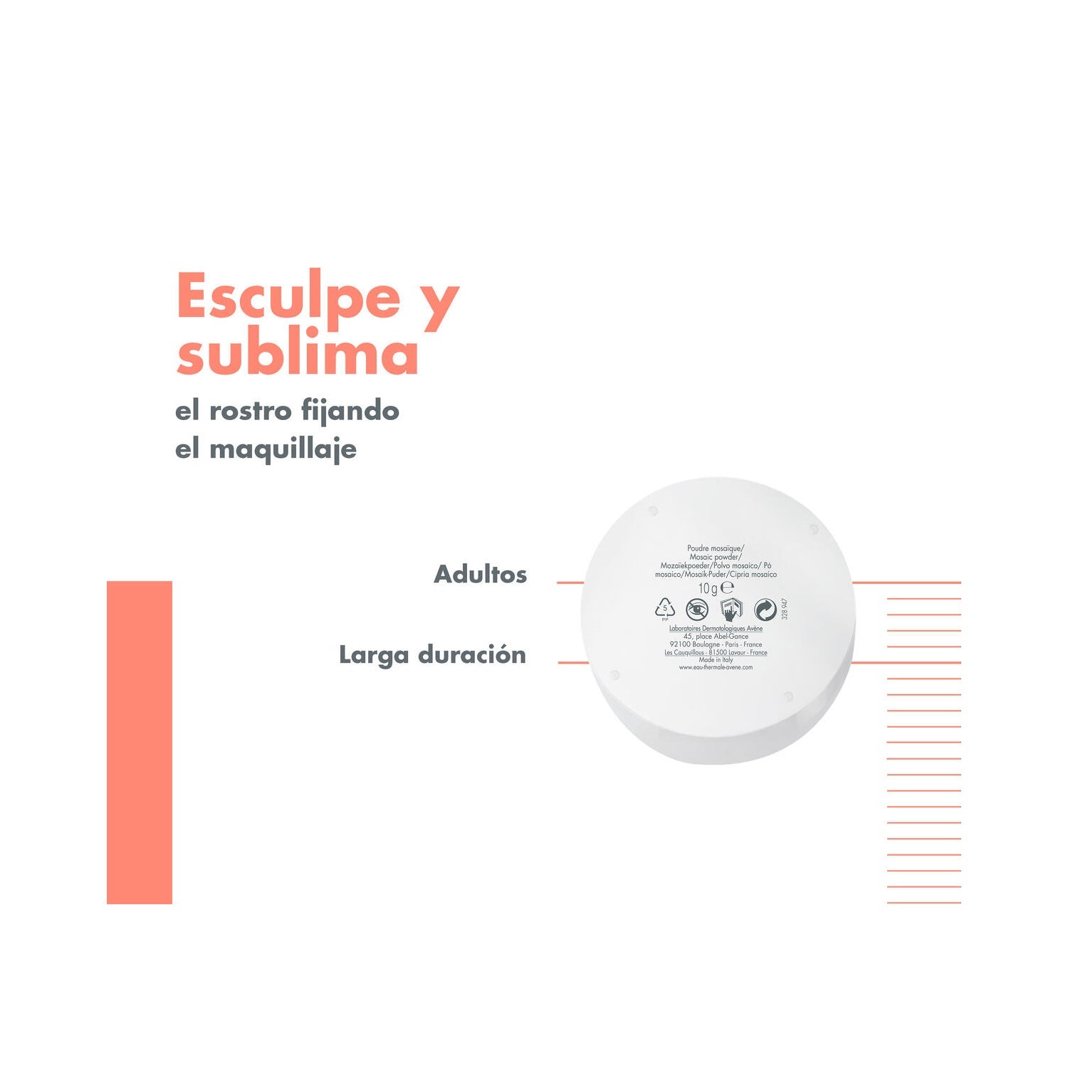 Avène Couvrance Polvos mosaico Buena Cara 10g