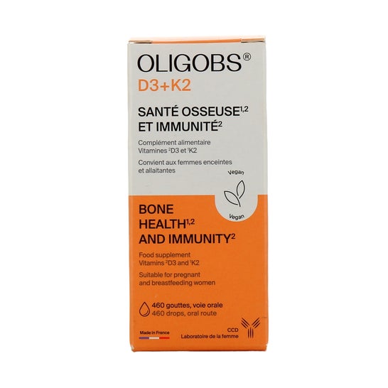 Oligobs D3 + K2 Bone Health and Immunity 15 ml